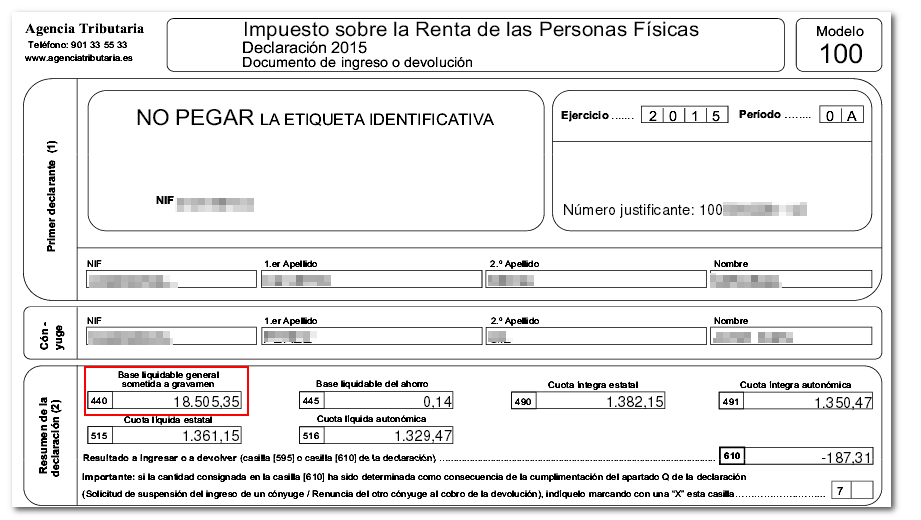 En este momento estás viendo Casilla 440 de la Declaración de la Renta