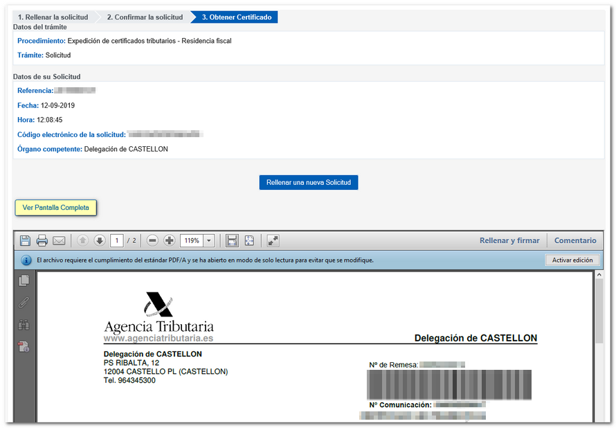 En este momento estás viendo Certificado de No Residente Fiscal en España