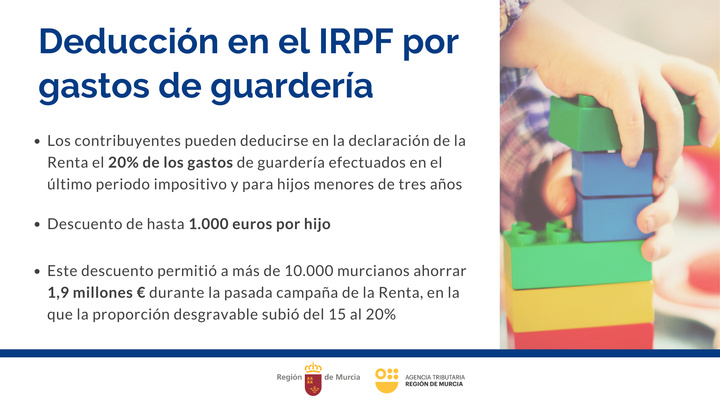 Lee más sobre el artículo Deducción por Gastos de Guardería Renta